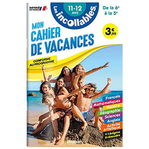 Cahier de vacances 2024 - Les incollables - 6e à 5e