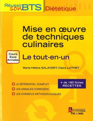 Mise en oeuvre des techniques culinaires