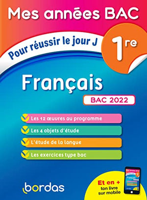 Mes années Bac - Français 1re