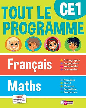 Tout le programme Français Maths CE1