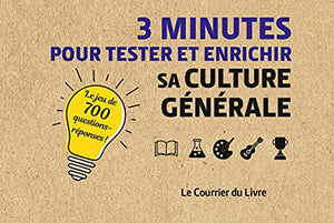 3 minutes pour tester et enrichir sa culture générale