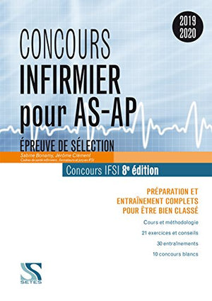 Concours infirmier pour AS-AP