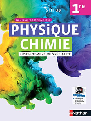 Physique Chimie 1re Sirius Enseignement de spécialité