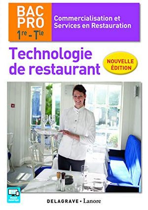 Technologie de restaurant 1re, Tle Bac Pro CSR (2017) - Pochette élève