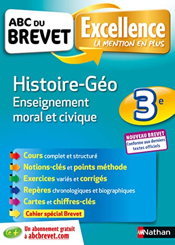 HIstoire géographie Enseignement moral et civique 3e