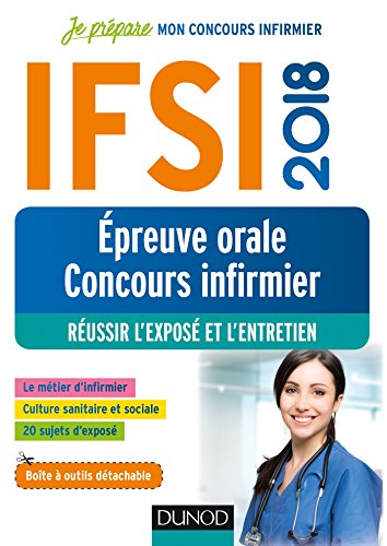 IFSI 2018 - Epreuve orale concours infirmier - Réussir l'exposé et l'entretien