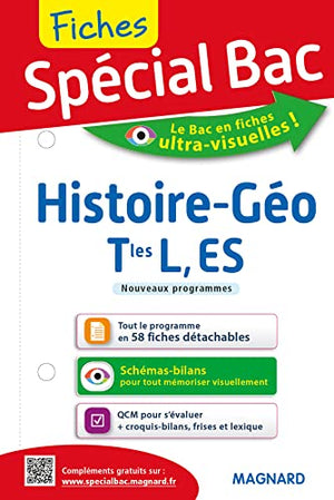 Spécial Bac Fiches Histoire-Géographie Tles L, ES