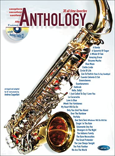 Anthology alto saxophone vol. 1 -  30 all time favorites -  recueil + cd