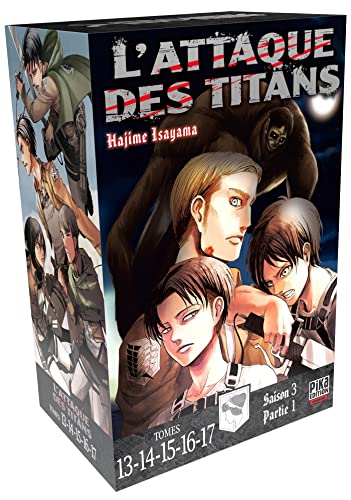L'Attaque des Titans Coffret T13 à T17: Coffret 5 tomes