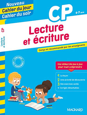 Lecture et écriture CP - Nouveau Cahier du jour Cahier du soir