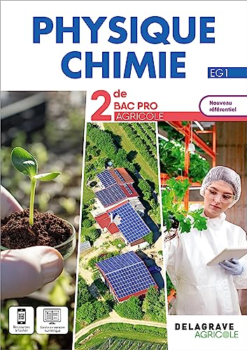 Physique - Chimie 2de Bac Pro Enseignement Agricole (2023) - Pochette élève