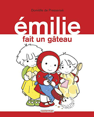 Emilie fait un gâteau