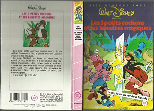 Les 3 petits cochons et les lunettes magiques : Collection : Bibliothèque rose cartonnée