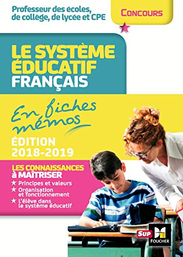 Le système éducatif français en fiches mémos