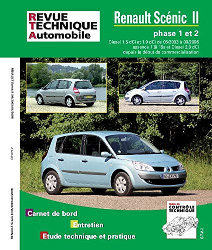 E.T.A.I - Revue Technique Automobile 679 - RENAULT SCENIC/GRAND SCENIC II - 2004 à 2006