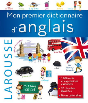 Mon premier dictionnaire d'anglais