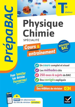 Prépabac - Physique-Chimie Tle générale (spécialité) - Bac 2025