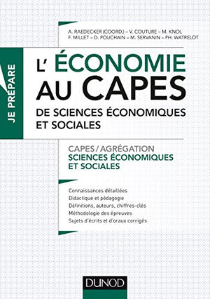 L'économie au CAPES de sciences économiques et sociales