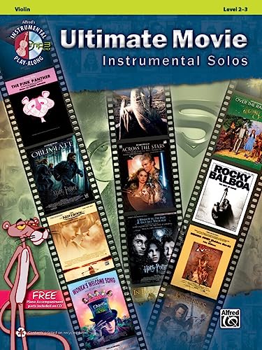 Ultimate movie instrumental solos: violin (book/cd) - recueil + enregistrement(s) en ligne