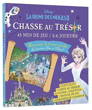 La reine des neiges 2 - Pochette Les Ateliers - Chasse au trésor