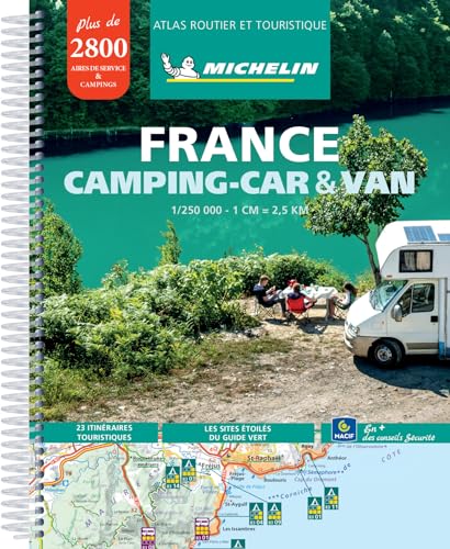 France - Camping Car & Van Atlas [Book cover may vary]