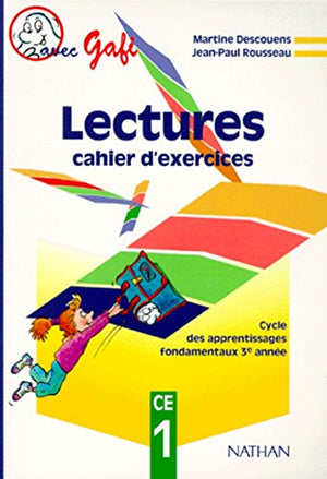 Lectures : cahier d'exercices CE1