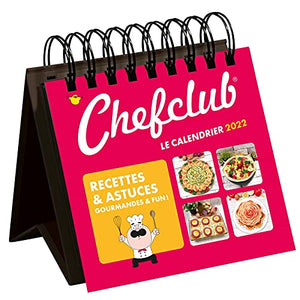 Calendrier officiel Chefclub 2022 Une année fun en cuisine