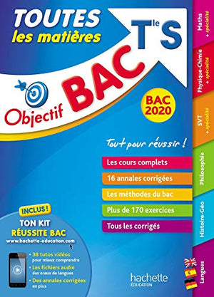 Objectif Bac 2020 Toutes les matières Term S