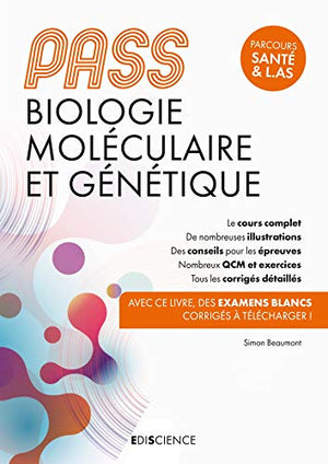 PASS Biologie moléculaire et Génétique - Manuel