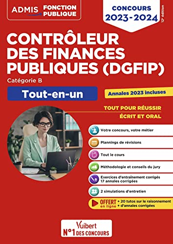 Concours contrôleur des finances publiques (DGFIP), catégorie B