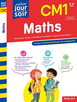 Maths CM1 - Cahier Jour Soir