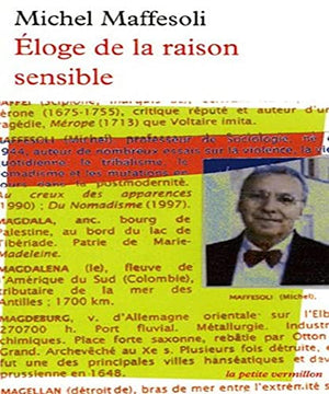 Éloge de la raison sensible