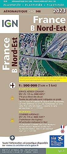 946 - France Nord Est 2023 plastifiée