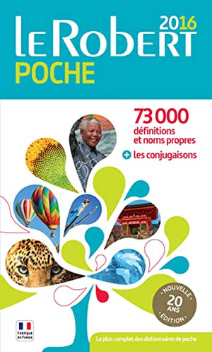 Dictionnaire Le Robert de poche 2016