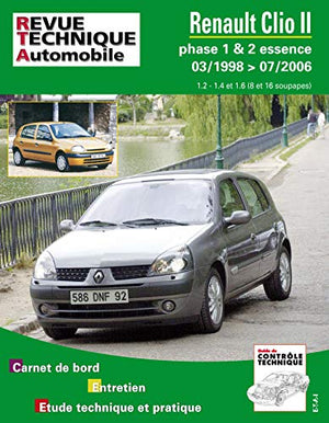 Revue Technique Automobile 116 - RENAULT CLIO II PHASE 1