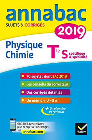 Annales Annabac 2019 Physique-chimie Tle S