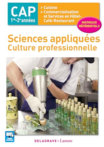 Sciences appliquées CAP 1re-2e années