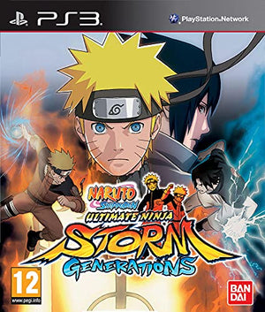 Naruto Shippuden : ultimate Ninja storm generations + Booster (paquet de 8 cartes Naruto)