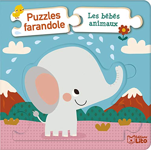 Puzzles farandole : Les bébés animaux - Dès 10 mois