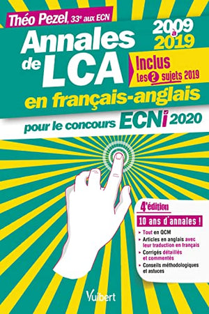 Annales de LCA en français-anglais pour le concours ECNi 2020