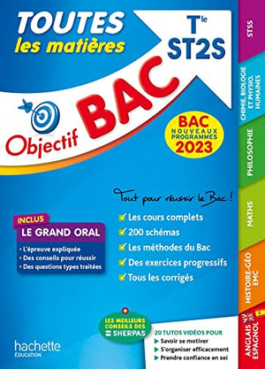 Objectif Bac 2023 - Term ST2S