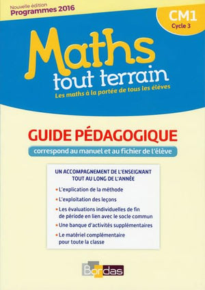 Maths tout terrain CM1