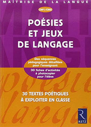 Poésies et jeux de langage CM1/CM2