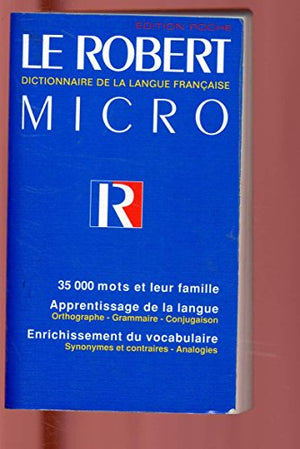 Le Robert Micro de la langue française