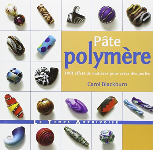 Pâte polymère 1001 effets de matières pour créer des perles