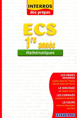 Mathématiques ECS 1ère année