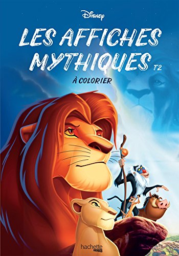 Les affiches mythiques Disney à colorier