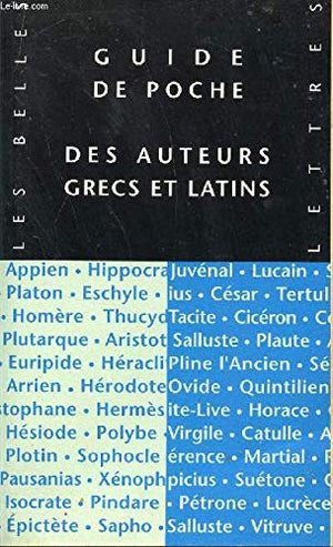 Guide de poche des auteurs grecs et latins