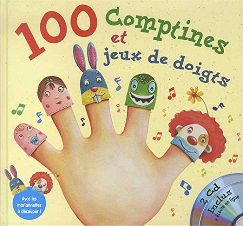 100 Comptines et jeux de doigts (2CD audio)