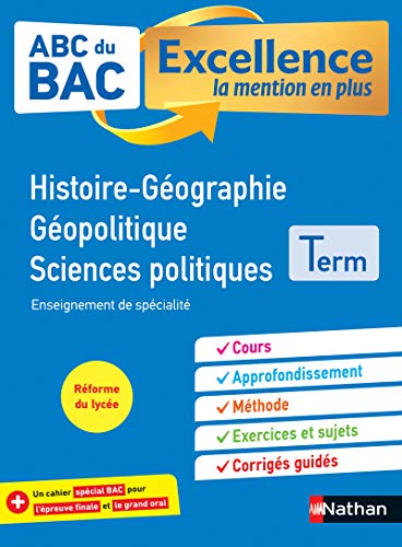 Histoire-Géographie Géopolitique Sciences politiques Tle